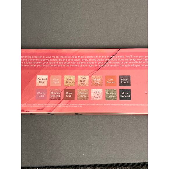 Mally Beauty Best Dressed Lids Neutral Bolds 14 Matte Shimmer Eyeshadow Palette - Picture 2 of 7